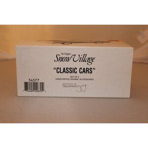 Dept 56 Snow Village - Classic Cars, Set of 3